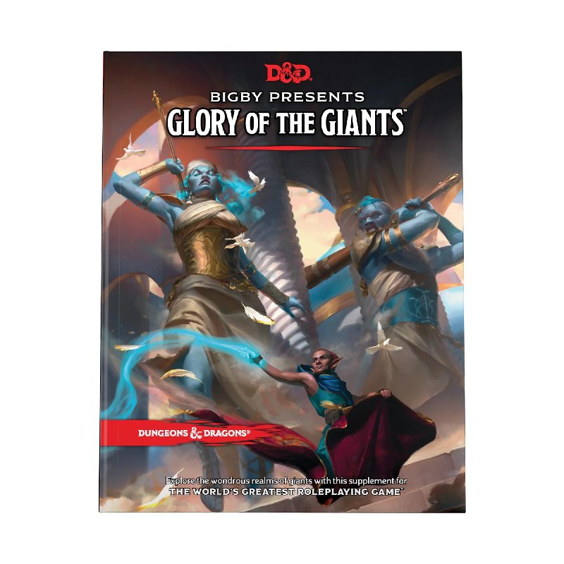 Dungeons & Dragons: Bigby Presents Glory of the Giants Hardcover Supplement