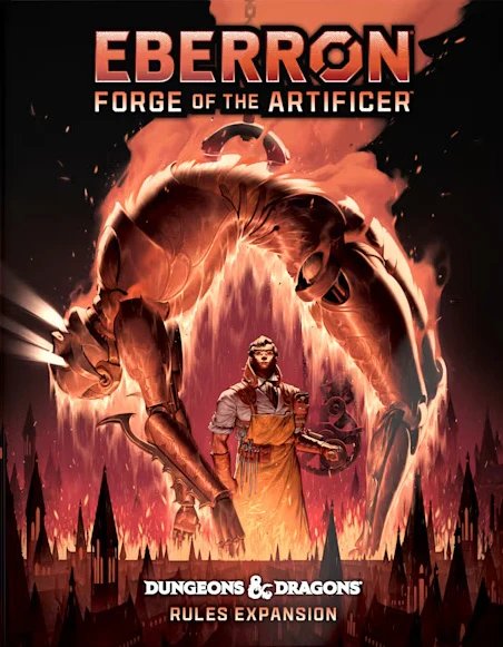 Dungeons & Dragons Eberron: Forge of the Artificer Alternate Cover Book