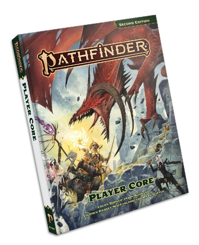 Pathfinder RPG 2nd Edition Player Core (P2) Hardcover Rulebook