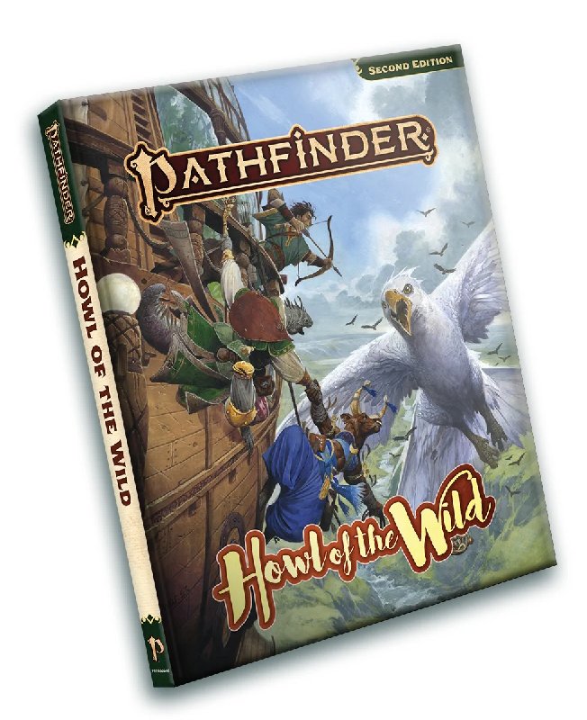 Pathfinder 2nd Edition Howl of the Wild 224-Page Rulebook