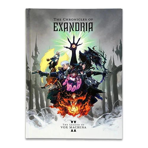 Critical Role Chronicles of Exandria Vol. 2: The Legend of Vox Machina Hardcover Art Book