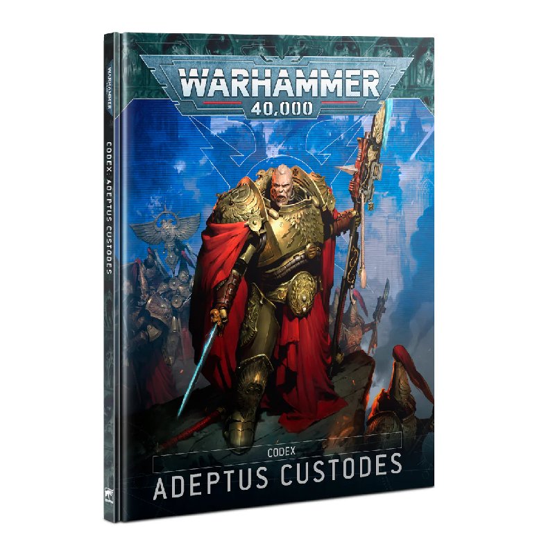 Games Workshop Codex: Adeptus Custodes 10th Edition Hardback Book