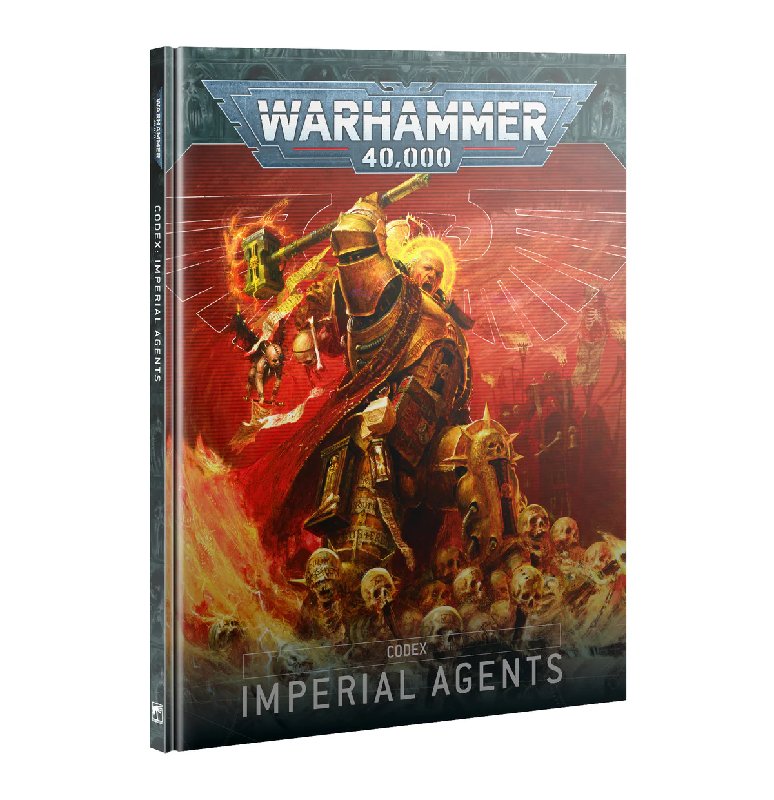 Games Workshop Codex: Imperial Agents 128-Page Hardback Rulebook