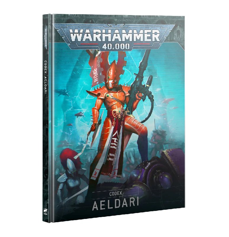Warhammer 40,000 Codex: Aeldari 10th Edition Hardback Rulebook