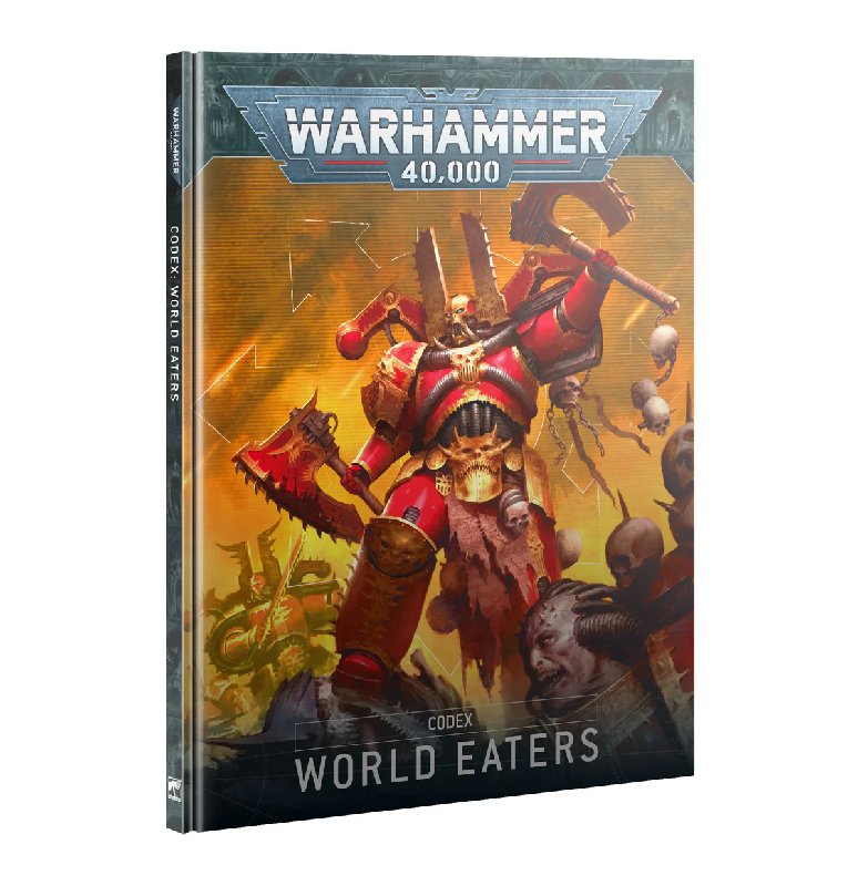 Games Workshop Codex: World Eaters (10th Edition) 112-Page Hardback Rulebook