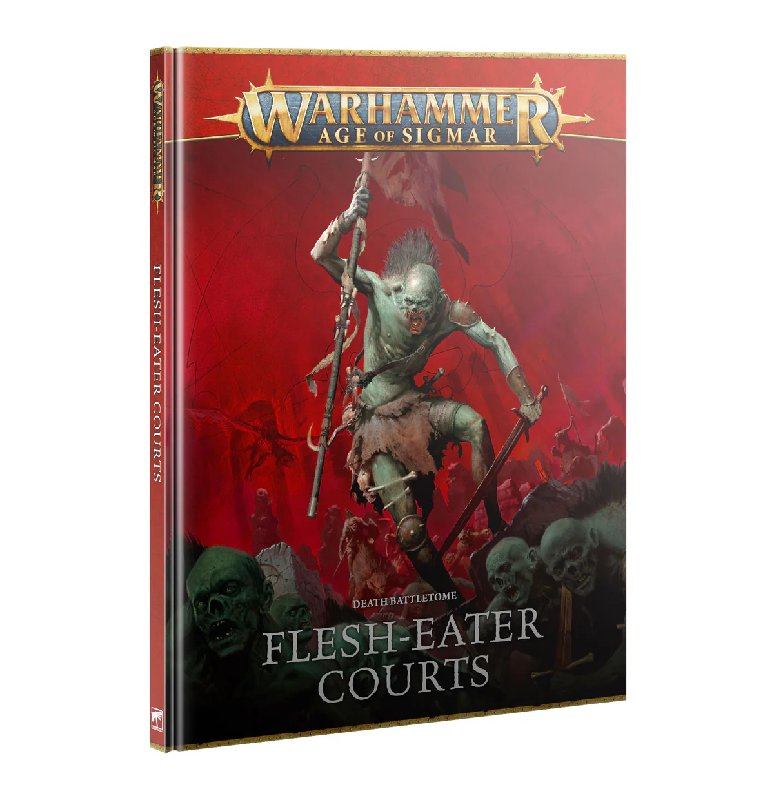 Games Workshop Battletome: Flesh-Eater Courts 98-Page Hardcover Rulebook