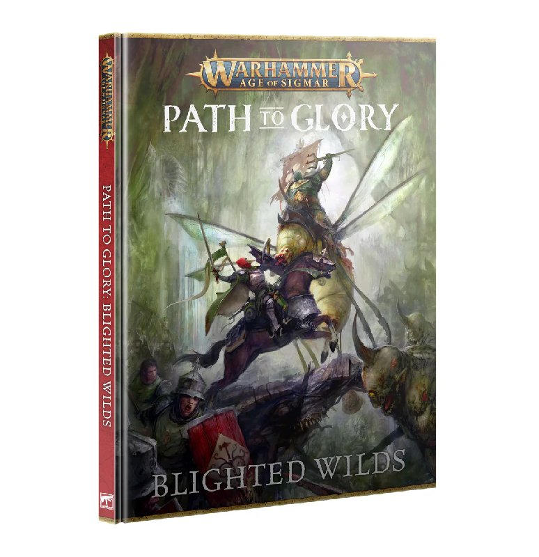 Games Workshop Warhammer Age of Sigmar Path To Glory: Blighted Wilds 90-Page Hardcover Expansion Book