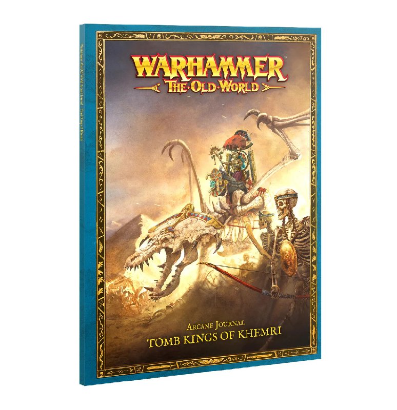 Games Workshop Warhammer The Old World Arcane Journal: Tomb Kings of Khemri Supplement Book
