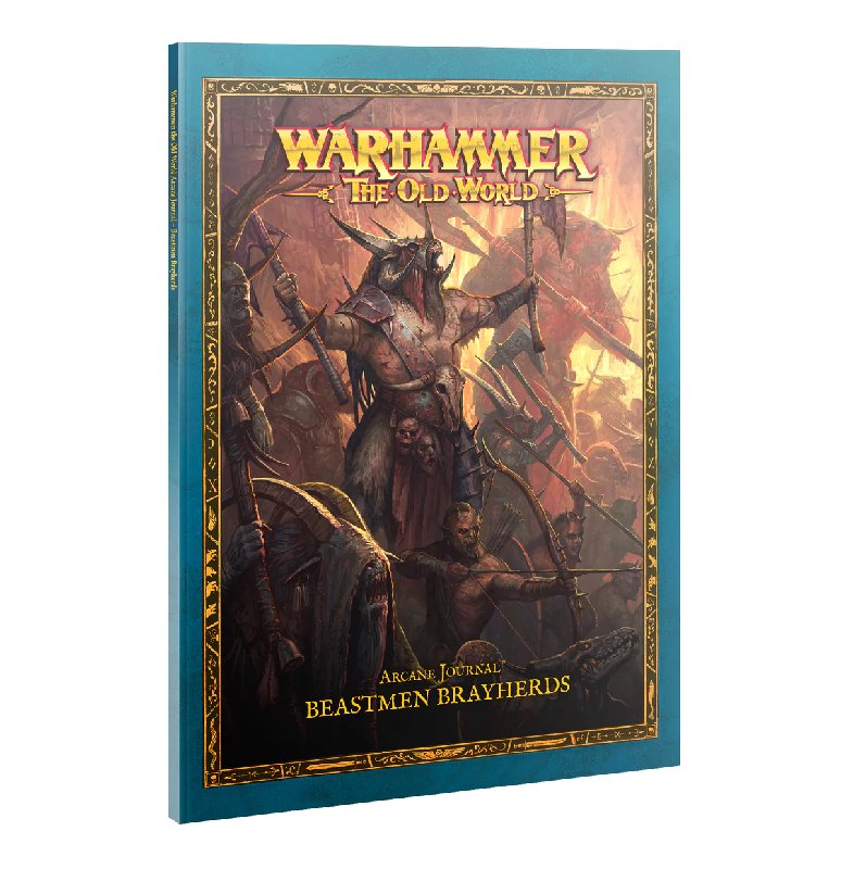 Games Workshop Warhammer The Old World Arcane Journal Beastmen Brayherds Supplement Book