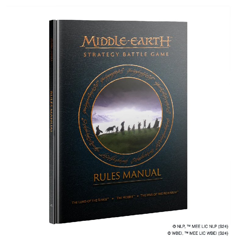 Middle-earth Strategy Battle Game: Rules Manual Hardcover Book
