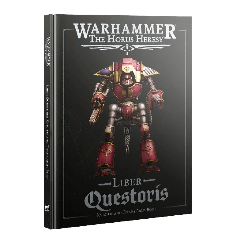 Games Workshop Horus Heresy Liber Questoris Knights and Titans Army Book