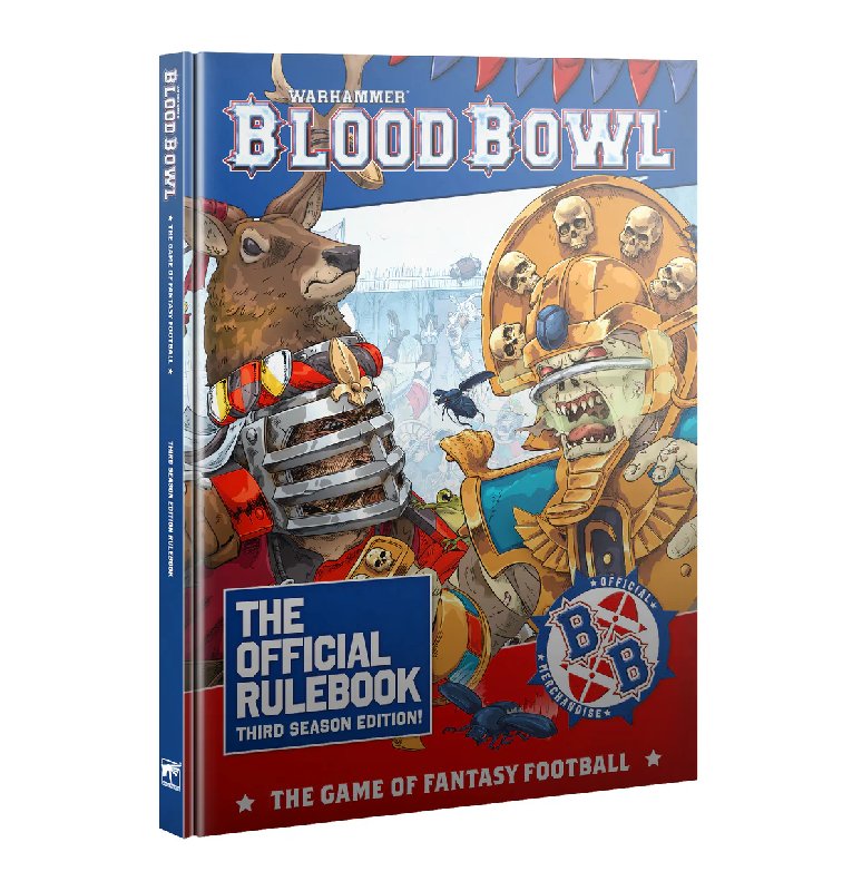 Blood Bowl The Official Rules Third Edition Hardback Rulebook