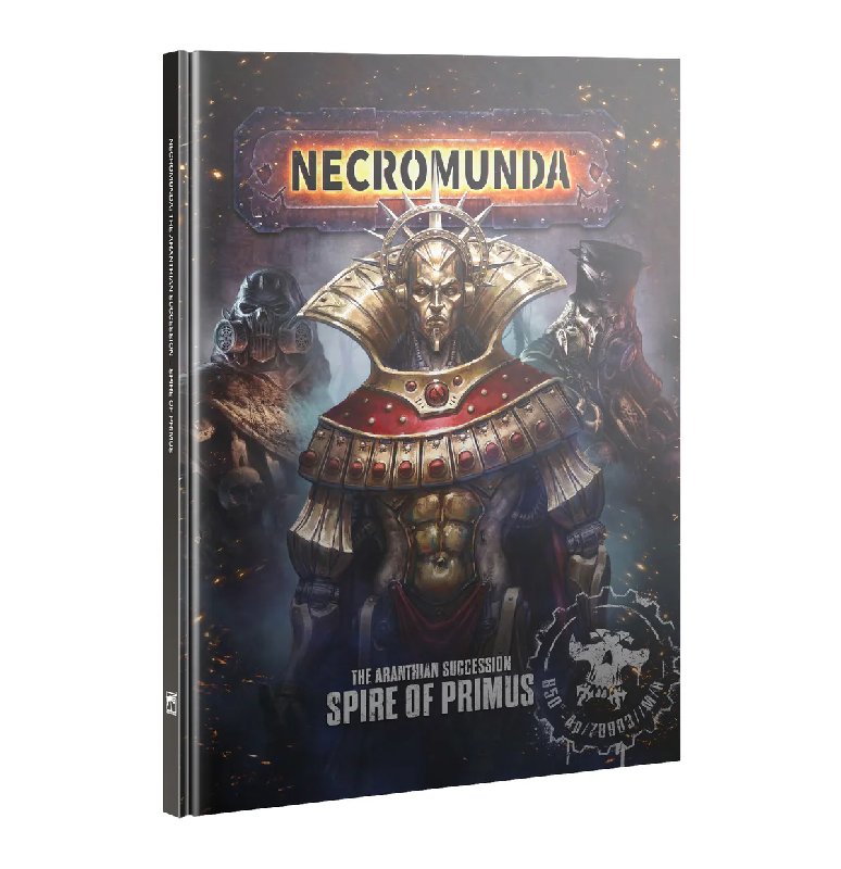 Necromunda: Spire of Primus 128-Page Hardback Narrative Expansion Book