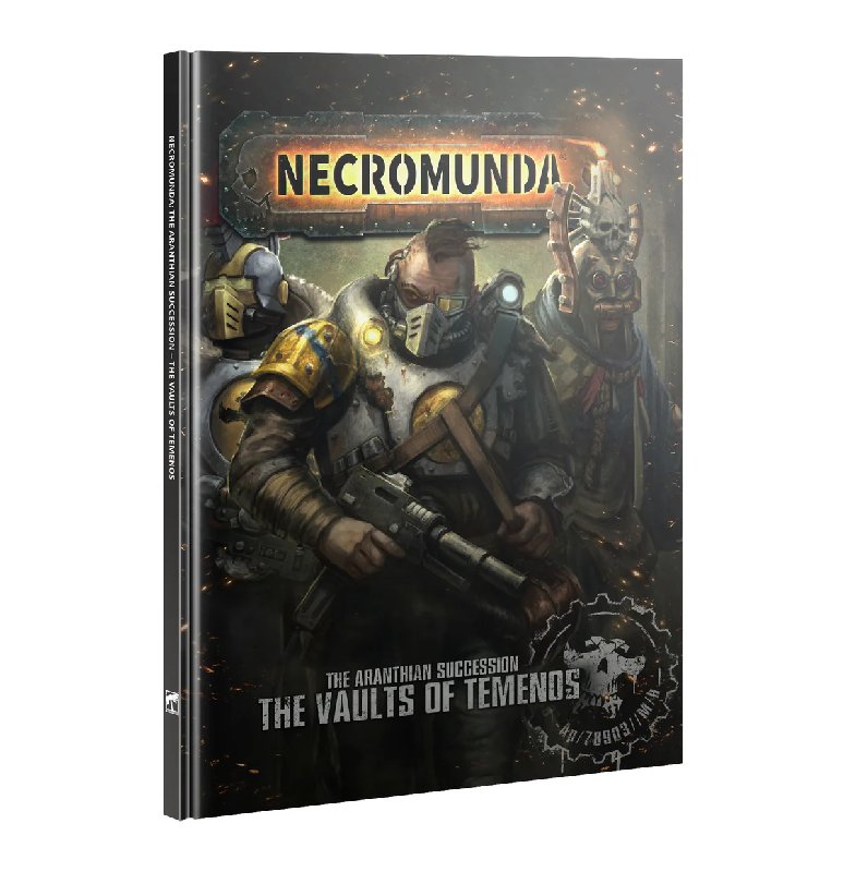 Games Workshop Necromunda Aranthian Succession The Vaults of Temenos 136-page Hardback Supplement