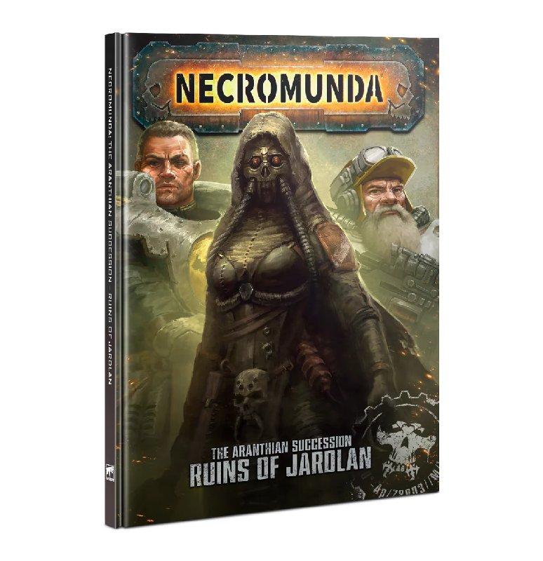 Games Workshop Necromunda Ruins Of Jardlan Rulebook - 128-Page Hardback Supplement