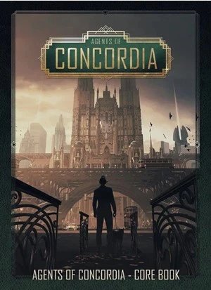 Agents of Concordia Core Rulebook - 188 Page Tabletop RPG