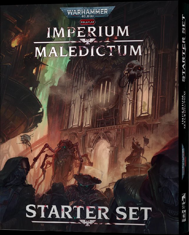 Warhammer 40,000 Roleplay: Imperium Maledictum Starter Set by Asmodee