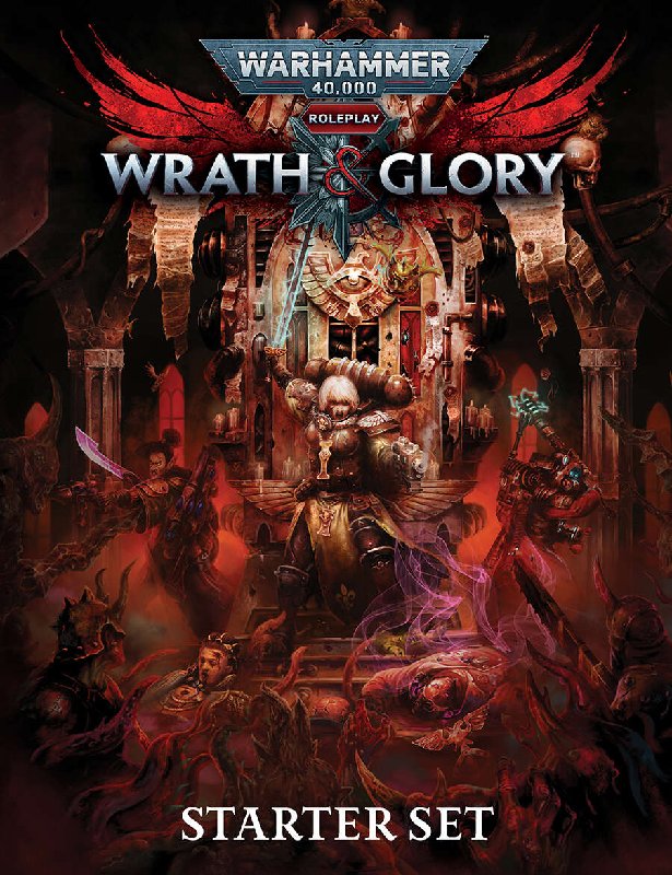 Warhammer 40,000 Wrath & Glory RPG Starter Set by Asmodee