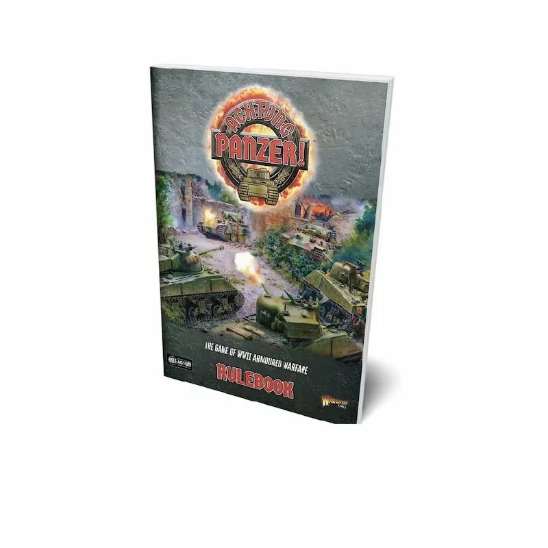 Achtung Panzer! Rulebook: A4 Softback Edition for WWII Tank Wargaming