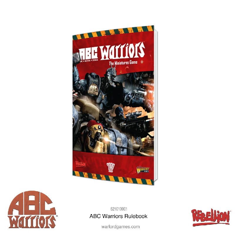 Warlord Games ABC Warriors Rulebook for The Miniatures Game