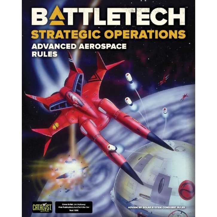 BattleTech Strategic Ops Advanced Aerospace Rules Supplement by Asmodee