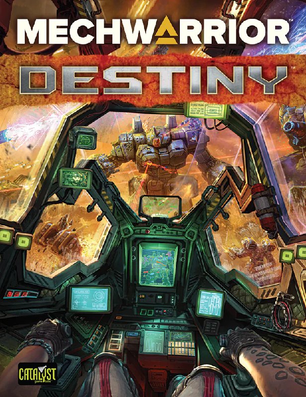 Battletech MechWarrior: Destiny Role-Playing Game Rulebook