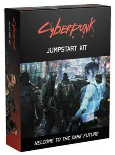 Asmodee Cyberpunk Red Jumpstart Kit Roleplaying Game Starter Set