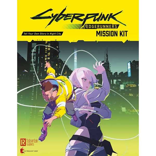 Cyberpunk Edgerunners RPG Mission Kit Tabletop Game