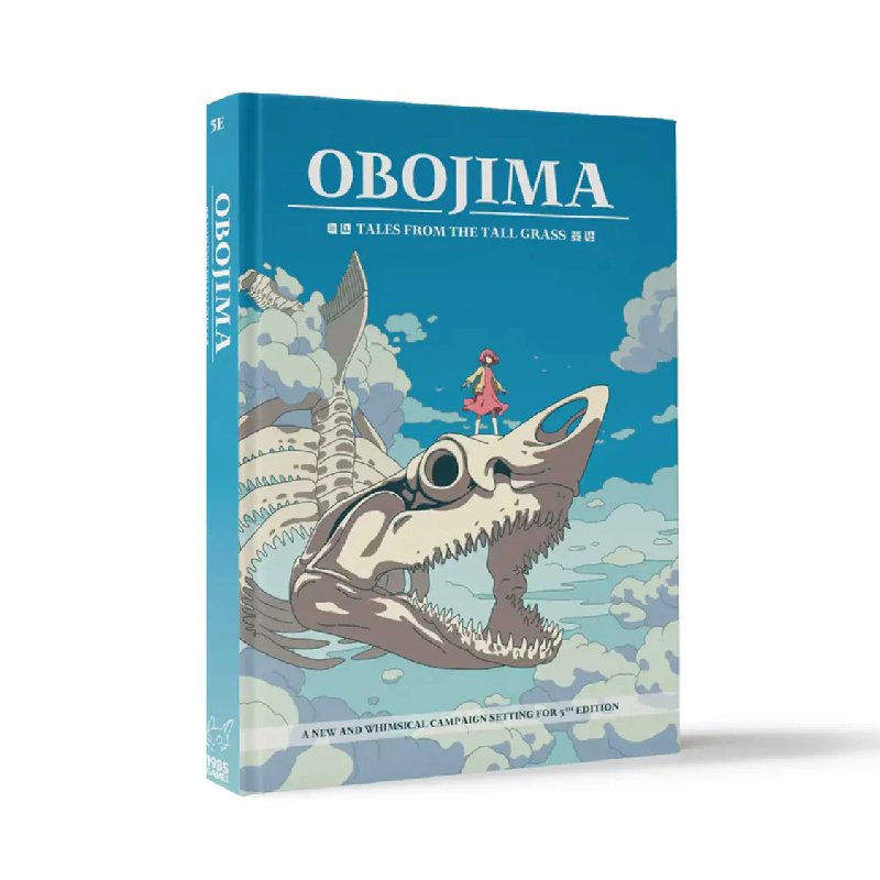 Obojima: Tales from the Tall Grass 365-Page Fantasy RPG Book
