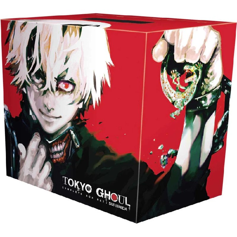 Tokyo Ghoul: The Complete Box Set (Volumes 1-14) by Harper Collins with Poster
