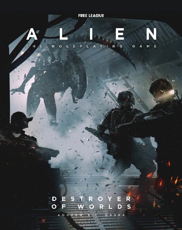 Alien RPG Destroyer of Worlds Cinematic Scenario Boxed Set by Asmodee