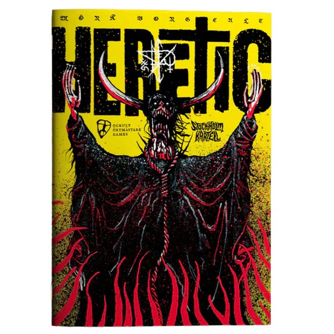 Mörk Borg Cult: Heretic RPG Supplement Zine by Free League Publishing