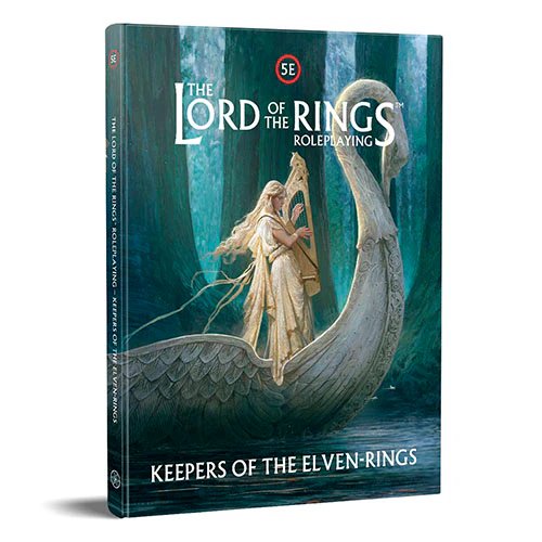 The Lord of the Rings RPG 5E Keepers of the Elven Rings Supplement Book
