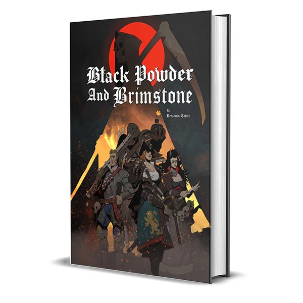 Pirate Borg Black Powder and Brimstone Core Rulebook - Tabletop RPG